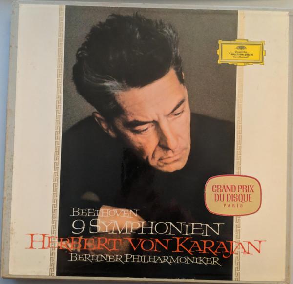LP Record HERBERT VON KARAJAN , BERLINER PHIL - Beethoven: 9 Symphonien SKL1018 DEUTSCHE GRAMMO 1964 Germany Classical Used
