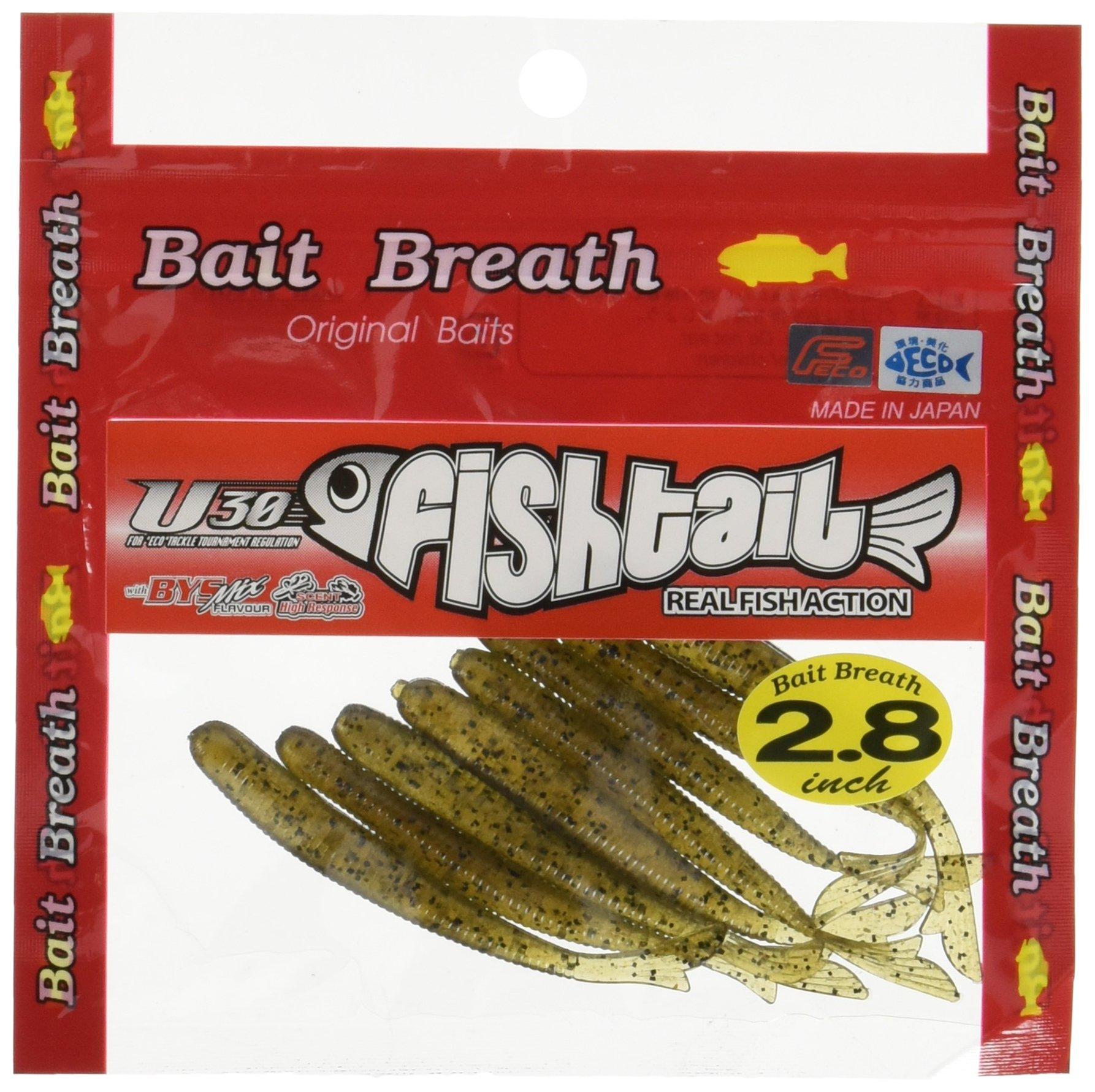 Приманка Bait Breath Червь U30 Рыбий хвост 2.8#720 Gripan Синий жемчуг small
