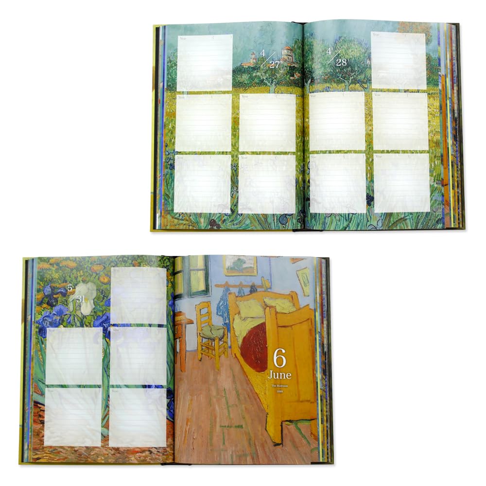 Dear Cars Diary 5 Years Van Gogh No Name Engraving 6501G02010 [Diary]