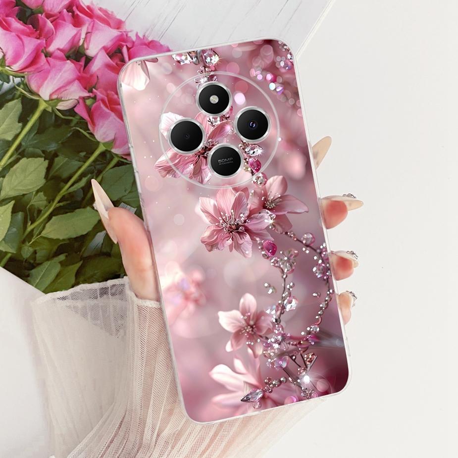 Pour Xiaomi Redmi 14C Coque Belle Papillon Peinte Housse Souple Silicone Coque Téléphone Pour Xiaomi Poco C75 PocoC75 Redmi 14C Coque