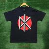 Dead Kennedys DK 40 Punk Rock Band T Shirt Size Large Vintage Washed Designer Clothes Breathable Slightly Streetwear Casual