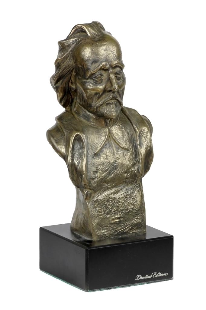Piotr Skarga - marble bust, statuette of a famous person, decoration for office, school, and hotel by the Art-Dog brand