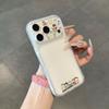 Cute little new partner for Apple 17Promax large window phone case iPhone16 cartoon 15/14/13