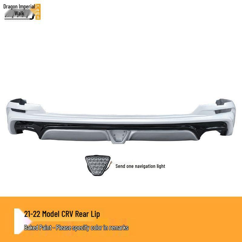 Black Warrior Kit: 21-22 CRV Sport Bumper, Side Skirts, Front Lip, Rear Bumper