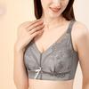 Large Size Thin Bra Without Steel Ring Full Cup Adjustable Shape Push-up and Side Breast Support Underwear