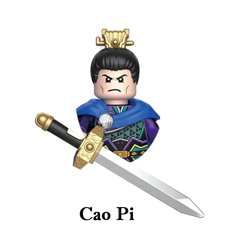 

Детские игрушки Древние китайские Троецарствие Период Исторические Знаменитости Мультяшные Фигурки Строительные Блоки Модель Детские Подарки