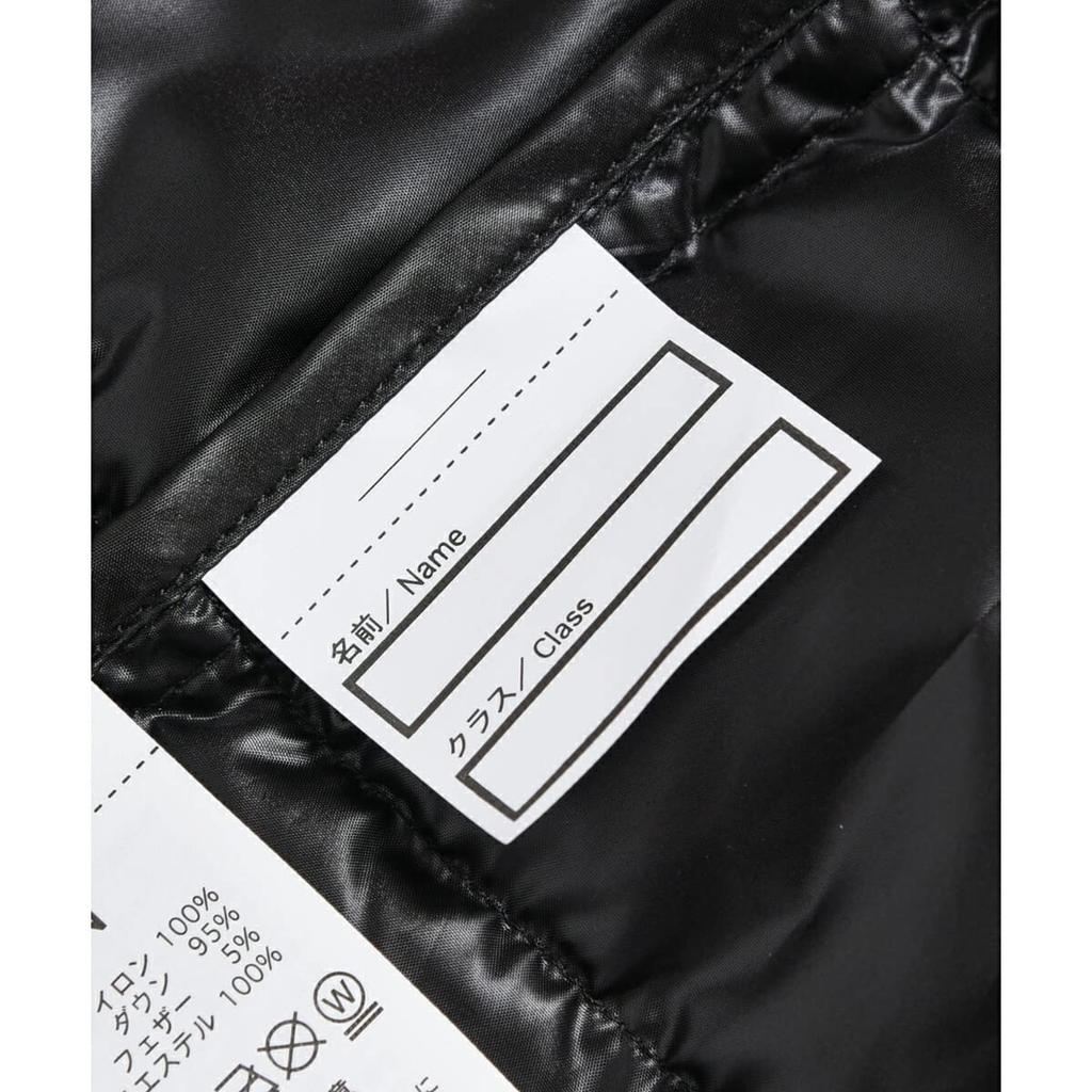 Taion Inner Down Official Kids' Crew Neck Button Inner Down Jacket (TAION-K104) Size 130, Sand Beige