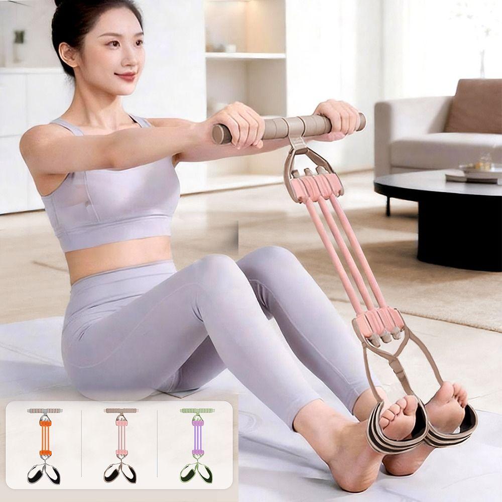 Elastic Foot Resistance Band Non Slip Stretching Belt Full Body Training Tension Foot Pedal Yoga