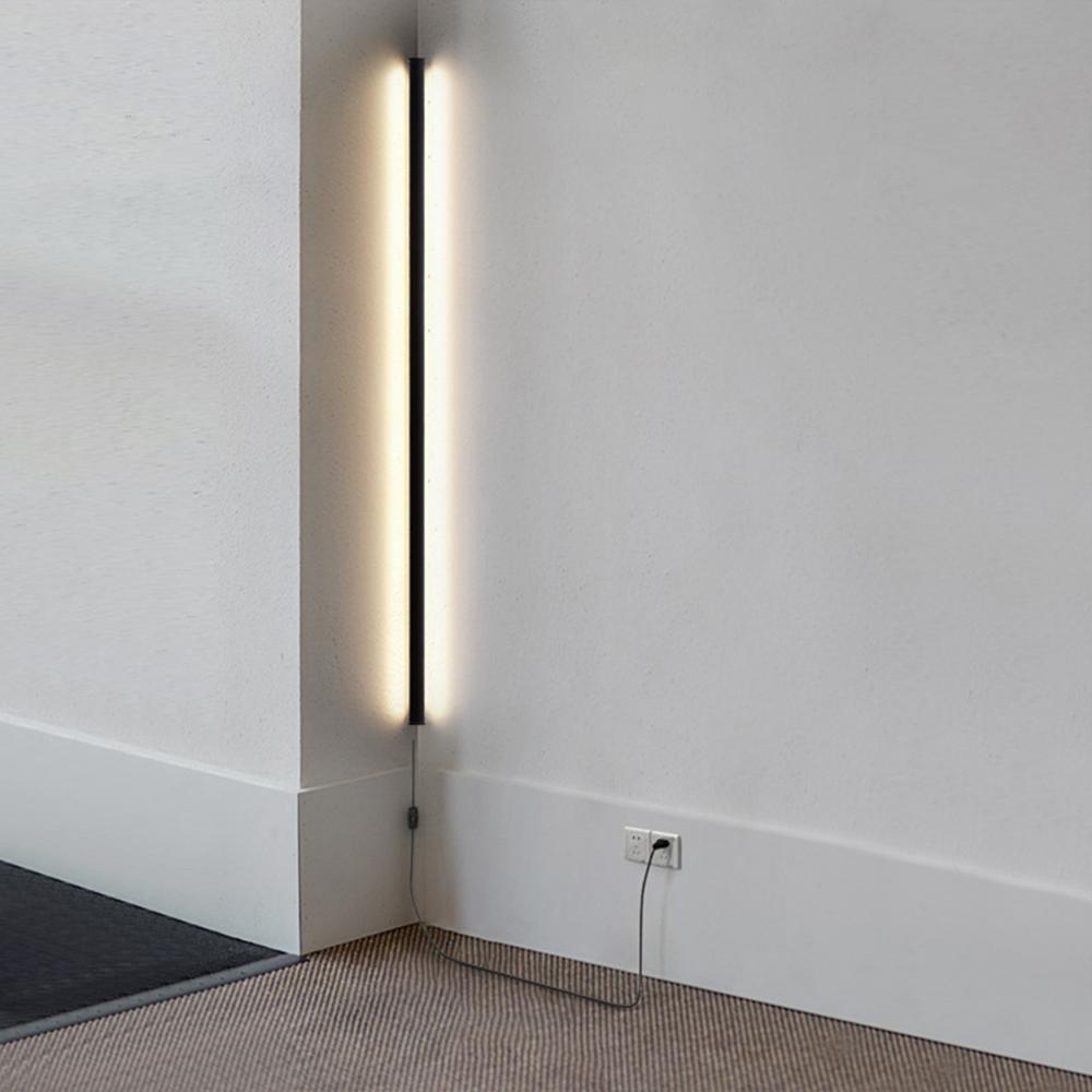 Modern Indoors LED Wall Lamp Bedroom Living Room Background Corner Sconce Atmosphere Lamp Nordic LED Long Bedside Wall Light
