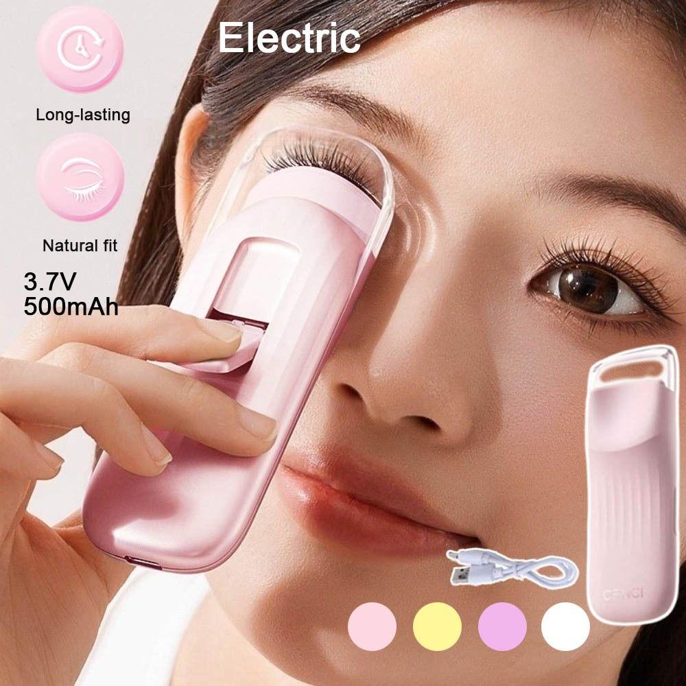 Fast Heating Heated Eyelash Curler Type-C Charging Eyelash Lift Curling Clip  Women