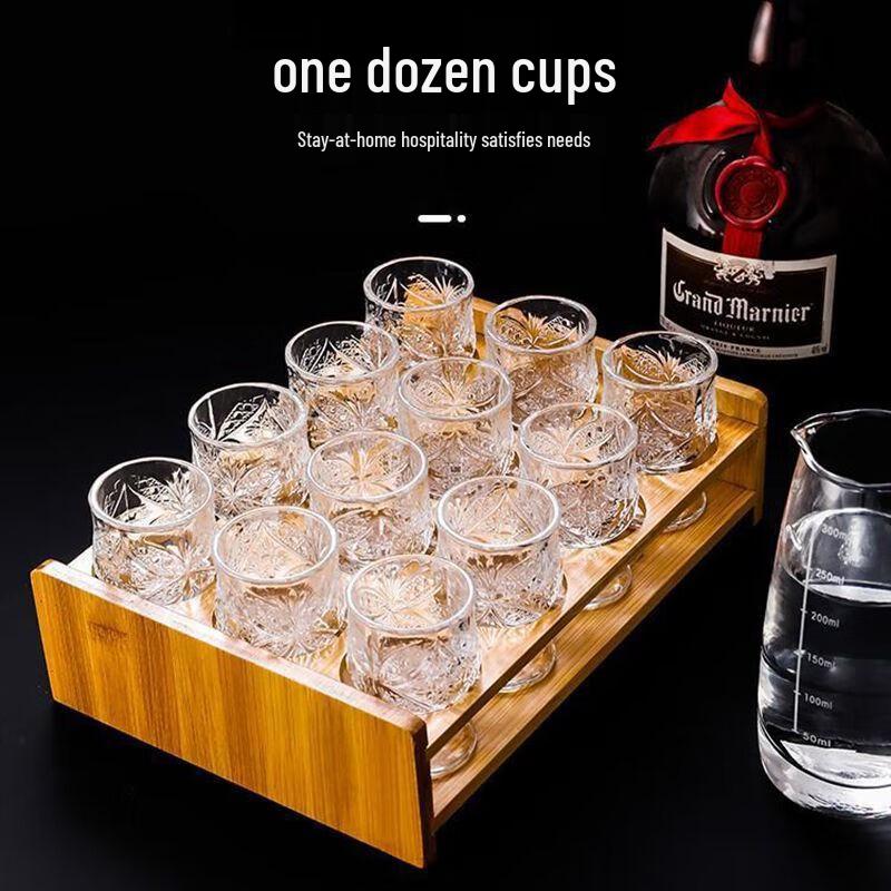 Changbaosen Engraved Baijiu Shot Glasses (Pack of 10)