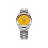 Citizen Me Series Waterproof Calendar Display Mechanical Movement Stainless Steel Watch Orange Dial Men Watches NJ0150-81Z