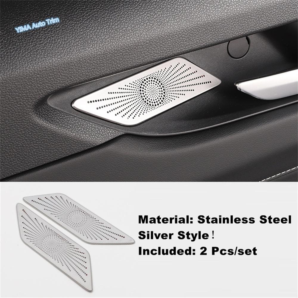 Car Rear Door Handle Audio Horn / Window Pillar A Stereo Speaker Frame Cover Trim For Haval H6 Interior Accessories