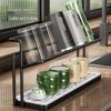 Large Double-Layer Countertop Cup Holder: Coffee & Tea Storage Rack