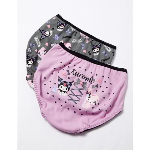 Sanrio Underwear Kuromi 2 Piece Shorts 15131124010140 Girls Purple 140