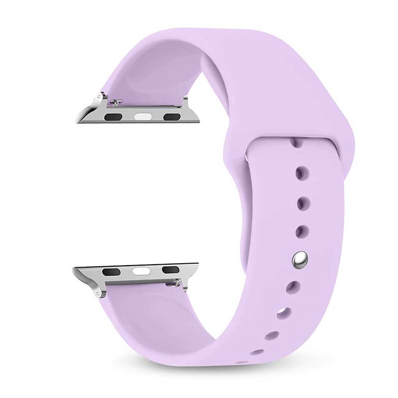 Silicone Band For Watch Strap 44mm 45mm 40mm 41mm 42-38mm 45 Mm Sport Bracelet Iwatch Series 8 7 6 5 4 3 SE 9 Ultra 2 49mm