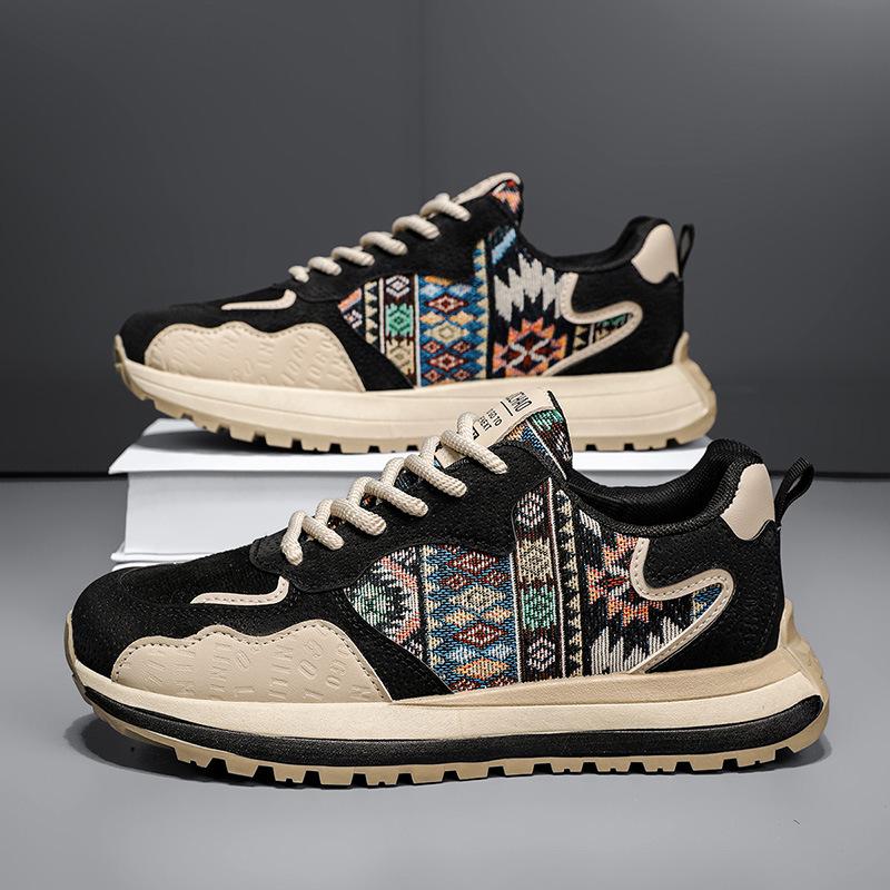 Men's shoes spring and summer cloth surface new versatile sports leisure running increases youth