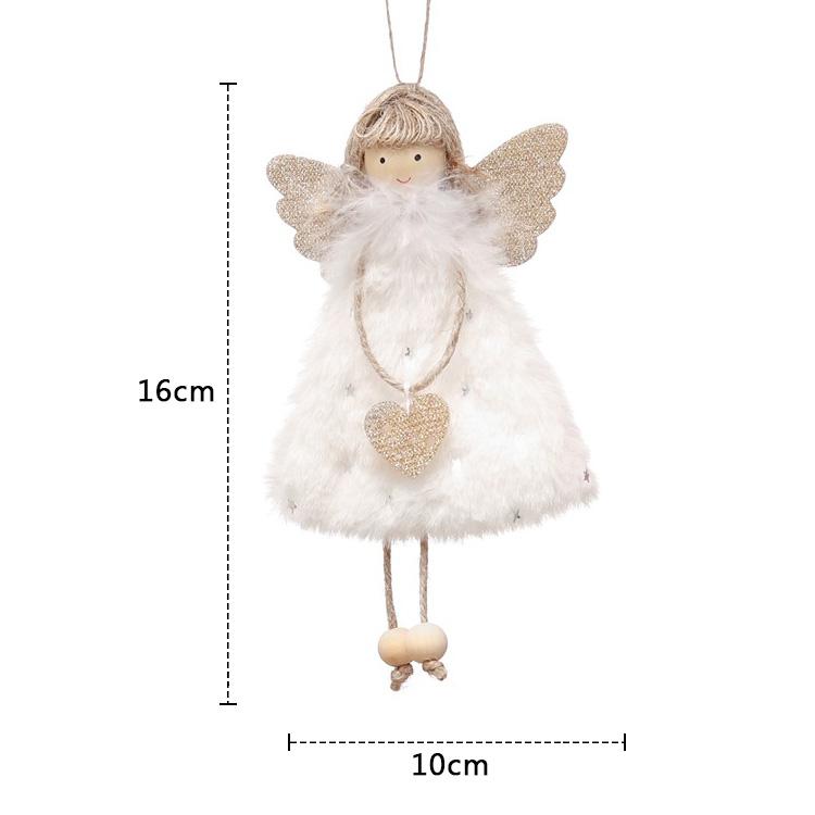 New Year 2025 Christmas Elf Doll Ornaments Xmas Tree Hanging Pendant Navidad 2025 Santa Kids Gift Christmas Home Decoration