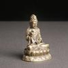 Brass Guanyin Statue Home Decor Retro Indoor Adornment Desktop Ornament for Living Room Bedroom Balcony Garden Temple Use