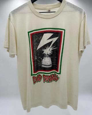 Bad Brains Groupe Années 90 Style Rétro Blanc Vtg T-shirt Graphique Réimpression S-5XL T-shirt Unisexe