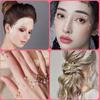 DIY Face Pearl Sticker Facial Decoration Pearl Paster Decorative Beads Patch Jewelry Making Materials Convenient Accessories