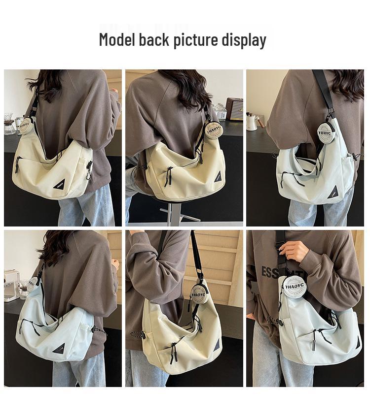 2024 Versatile Large-Capacity Crossbody Tote for Women & Men - Ideal for Commute, Fitness, and Travel Outings