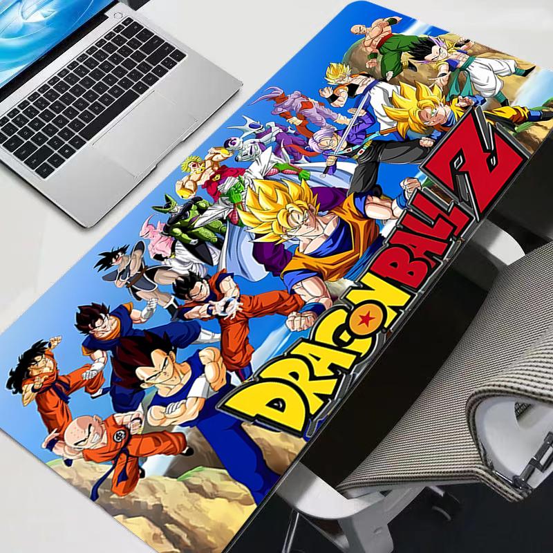 

DBZ Mouse pad Gamer Dragon Ball Z PC Computer Large XXL Desk Mat Keyboard Anime Gaming Accessories Mousepad Carpet 30x60x0.2cm