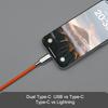 240W Pd3.1 Liquid Silicone Usb C Type-C Fast Charging Cable 15 16 17 S23 S24 S25