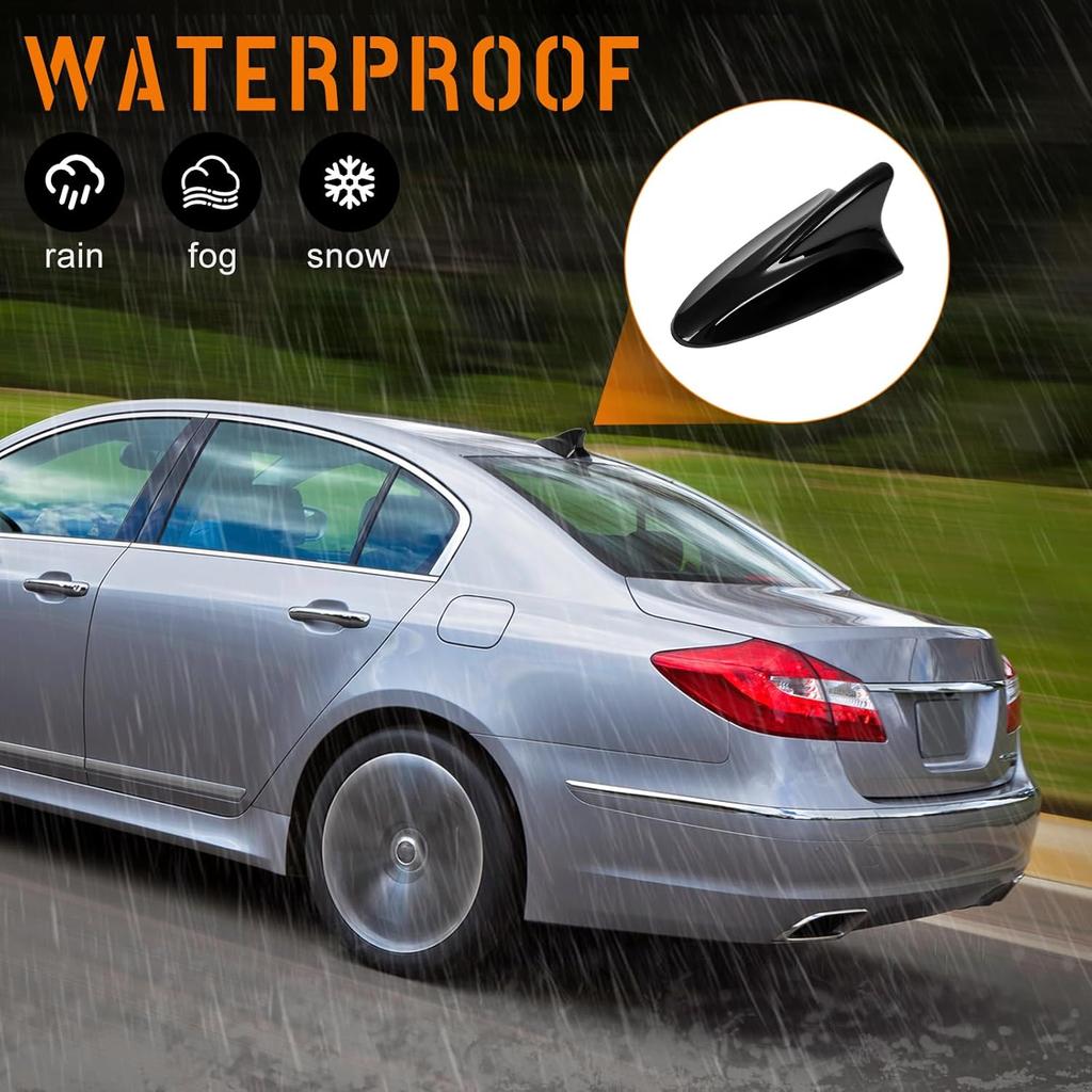 Shark Fin Antenna Cover Compatible with for Elantra Sedan MD 2011-2016,for Hyundai Sonata Sedan YF 2009-2014 w/GPS,for Genesis Sedan BH