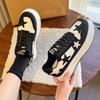 Unisex Sneaker Damenschuhe Herren Tennis Retro Stern Punk Hip-Hop Skateboard Schuhe Mode Paare Sportliche Freizeit Plateau Schuhe