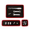 Double Sided Magnetic Leather Screws Wrenches Storage Pad for Efficient Office Organization and Quick Note Taking