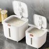20/10kg Rice Bucket Moisture-proof Insect-proof Sealed Tank Pressed Surface Thickened Powder Storage Bucket Kitchen Storage Box