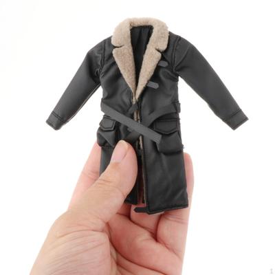 1/12 Miniature Trench Coat for Dolls And Action Figures