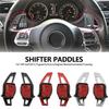 For Volkswagen Tiguan Golf6 MK6 Jetta GTI R36 CC Scirocco EOS 2Pcs Car Steering Wheel DSG Shift Paddle Extension Shifter Sticker