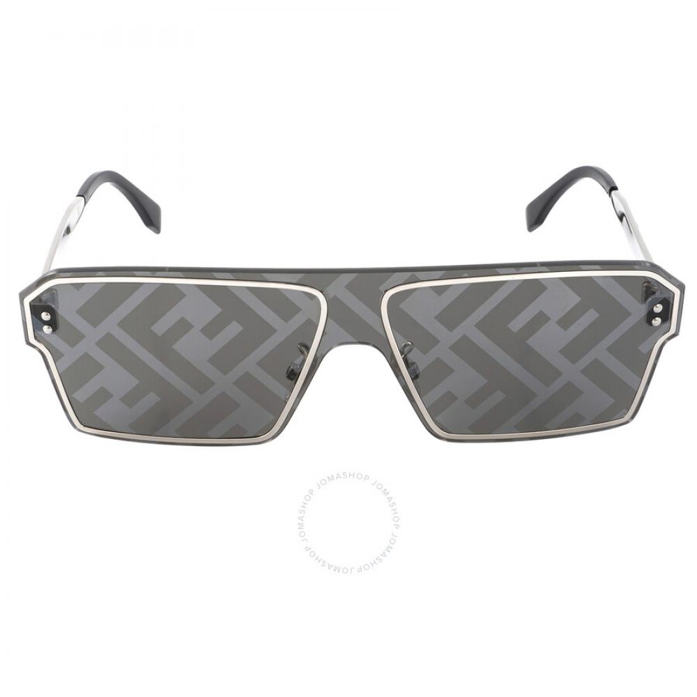 

Сонцезахисні окуляри унісекс Fendi Grey Logo Shield FE40028U 16G 00