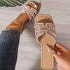 Women's Crystal-encrusted Lace-up Sandals