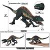 Children's Jurassic Dinosaur Toys: Gigantosaurus & Tyrannosaurus Rex Models