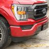 Car Front Fog Light Cover Trim Fog Lamp Decoration Guard for Ford F150 2021 Up Accessories Smocked Black