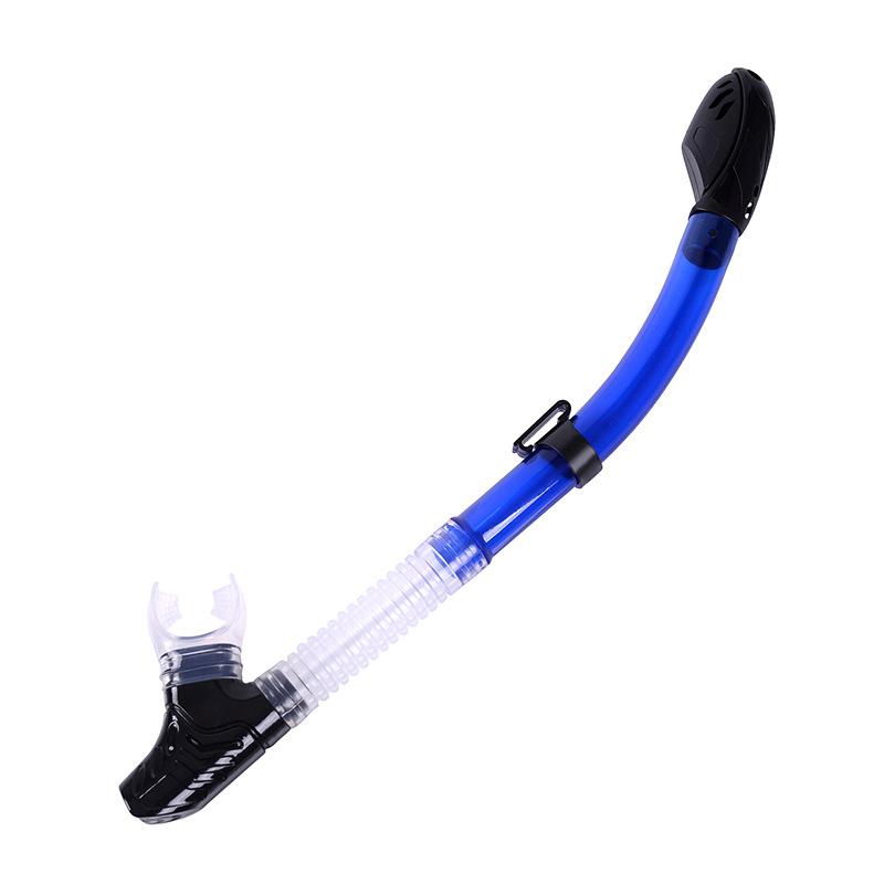 New fully dry breathing tube, snorkeling breathing apparatus