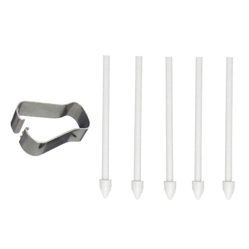 Lämplig för Samsung stylus refill S6s7+S21Ultra note10 note20 pennspets S penna spets Helt svart (5