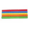 5Pcs Baby Teething Tubes Toy Silicone Bite Resistant 5 Colors Baby Chew Straw for Infants Toddler