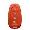 Copri Custodia in Silicone per Chiave Auto per Hyundai Santa Fe Tucson 2022 NEXO NX4 Atos Prime Solaris 2021 i30 Telecomando Smart Accessori Auto