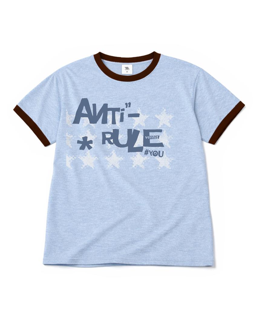 VENHIT Anti-Rule Ringer Short Sleeve T-Shirt