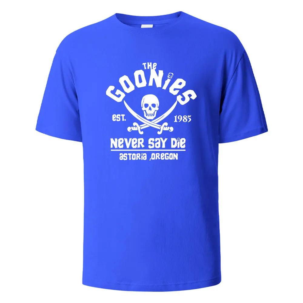 Goodnies Print T-Shirt 100% Cotton Summer Tees For UnisexOversize Casual Tops