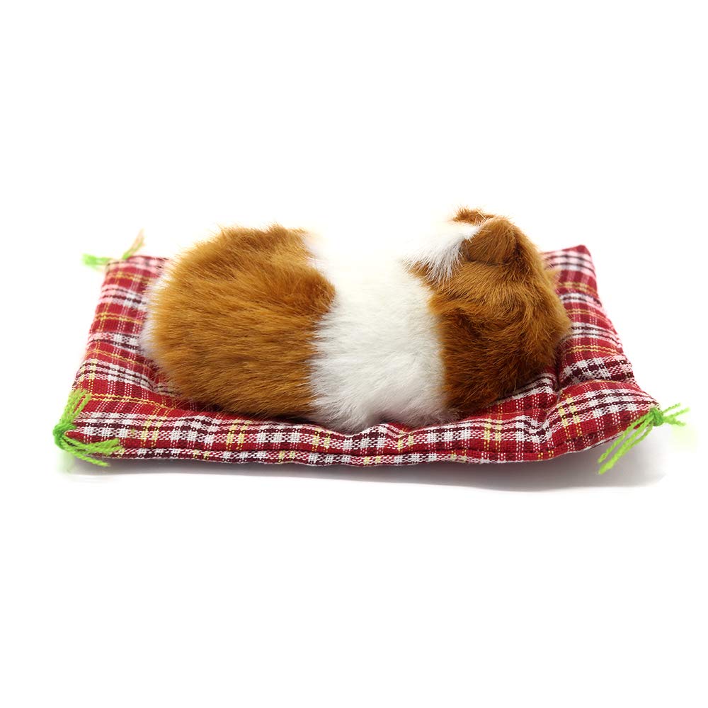 Coolayon 2-Pack Plush Cats Sleeping in Slippers, Mini Kitten Pad with Sound, Car Decoration, Kids Gift for Boys and Girls