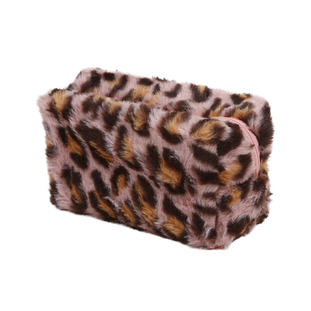 

Leopard Makeup Bags for Women Soft Travel Cosmetic Bag Organizer Case Lady Girls Make Up Case Necessaries Handbags Case one size розовый