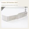 Manual Thin Galette Spreader Tool For Even Batter Distribution Creates 30 Cm Flat Pancakes Ideal For Family Cooking