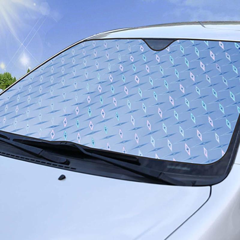 Car Windscreen Sun Shade Front Windscreen Protector Shiled Summer Sun Protection and Heat Insulation Sunshade For Trucks Sedans