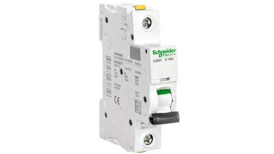 Circuit Breaker 1P C 16A 10kA AC iC60H-C16 A9F07116
