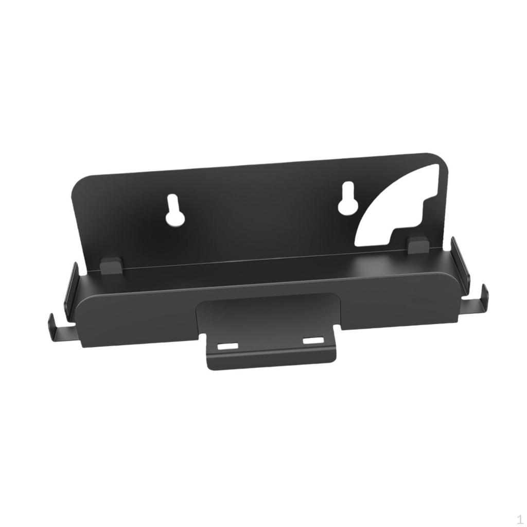 Gaming Console Wall Mount Holder Bracket Easy Installation Stable Organizer Practical Iron